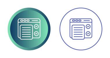 Concept Testing Vector Icon