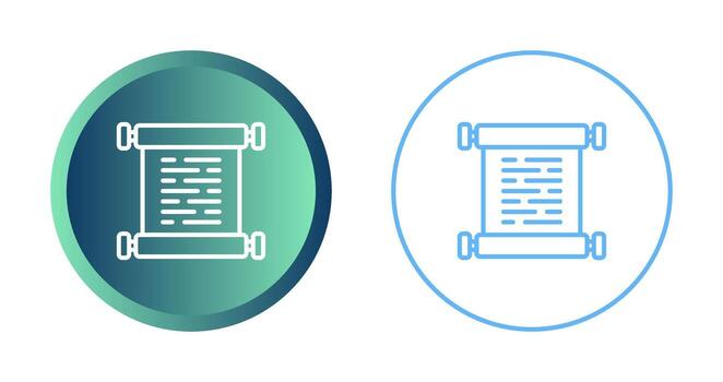 Scroll Vector Icon