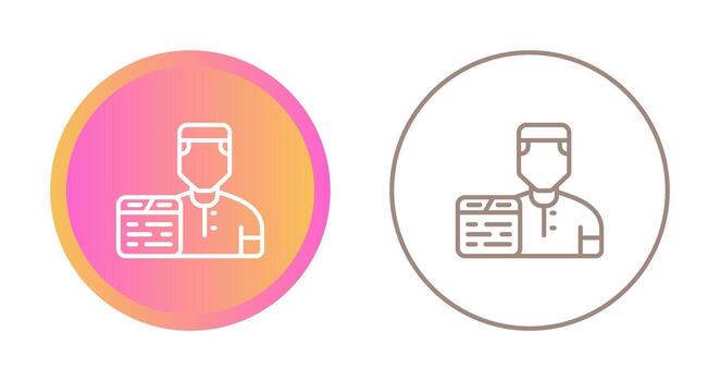 web desarrollador vector icono