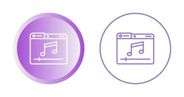 Music Player Vector Icon