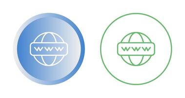 World Wide Web Vector Icon