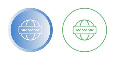 World Wide Web Vector Icon