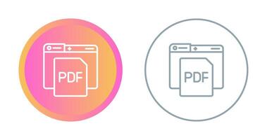 Pdf Vector Icon