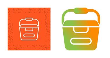 Portable water container Vector Icon