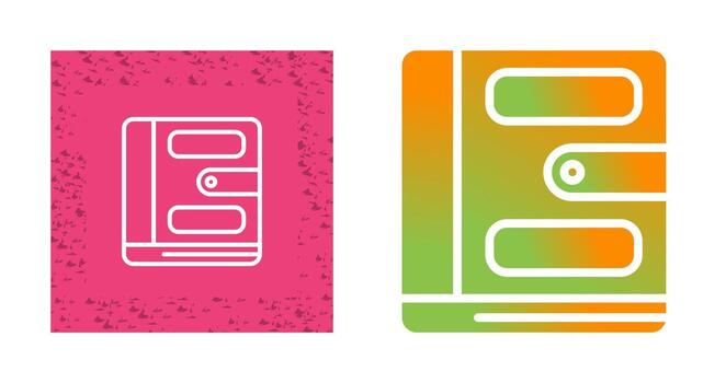 Notebook Vector Icon