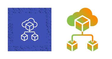 Cloud Infrastructure Vector Icon