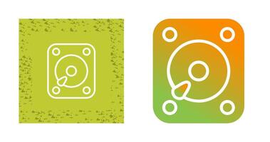 External Hard Drive Vector Icon