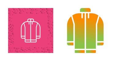 Fleece jacket Vector Icon