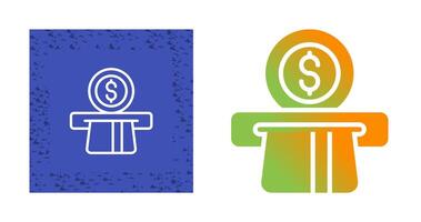 Automated Teller Machine Vector Icon