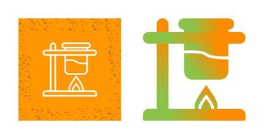 Bunsen Burner Vector Icon