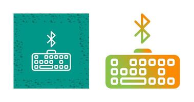 Bluetooth Keyboard Vector Icon