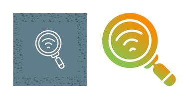 WiFi Analyzer Vector Icon