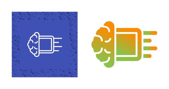 Machine Learning Vector Icon