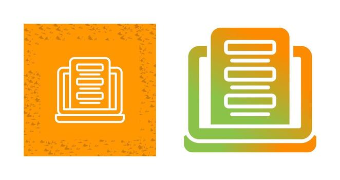 Feedback Form Vector Icon