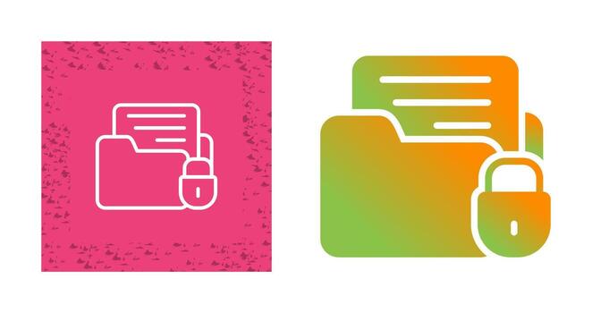 icono de vector de cifrado de datos