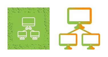 Network Monitoring Vector Icon