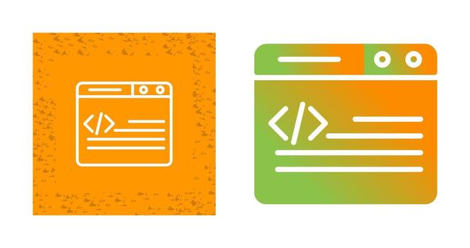 Web Development Vector Icon