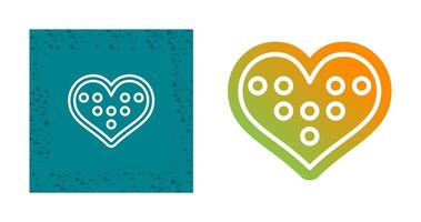 Chocolates in heart Box Vector Icon