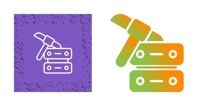 Data Mining Vector Icon