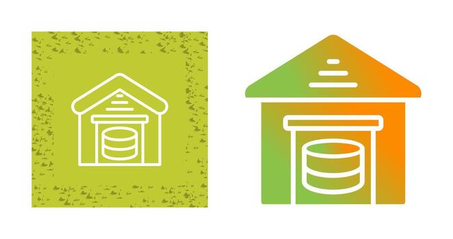 Data Storage Vector Icon