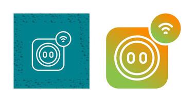 Smart Plug Vector Icon