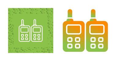 Two way Radio Vector Icon