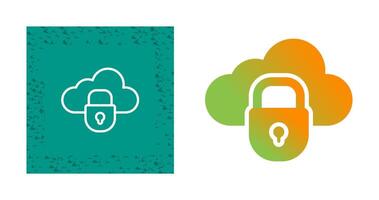 Private Cloud Vector Icon