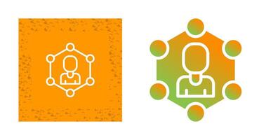 Network Segmentation Vector Icon