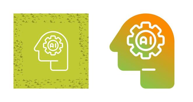 Artificial Intelligence Vector Icon