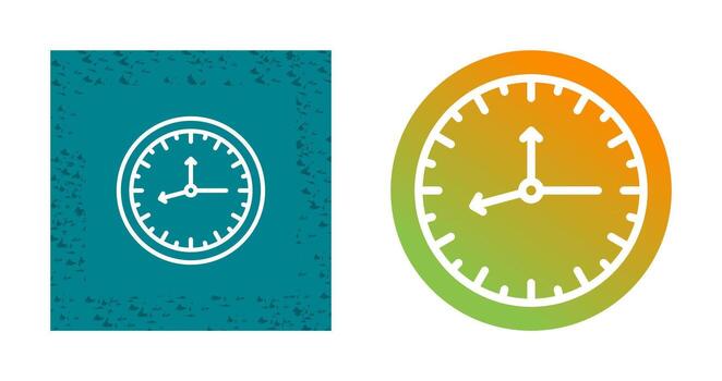 Clock Vector Icon
