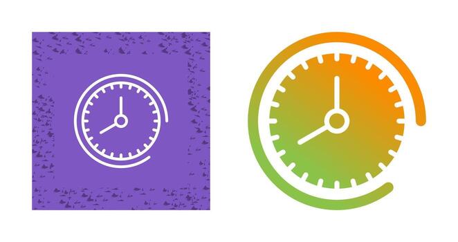 Clock Vector Icon