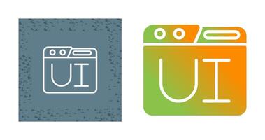 User Interface Vector Icon