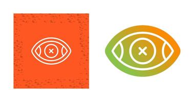 Eye Crossed Vector Icon