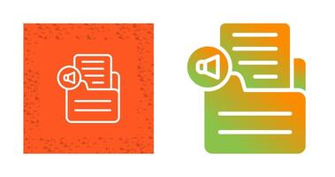 Document Insert Audio Vector Icon