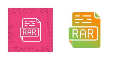 RAR Vector Icon