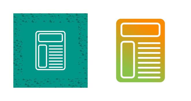 icono de vector de documento