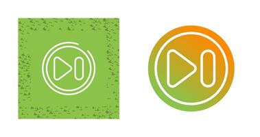 Next Track Button Vector Icon