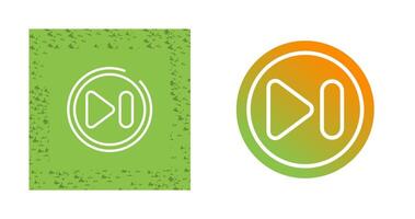 Next Track Button Vector Icon