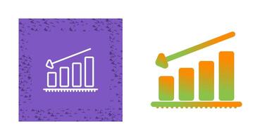 Chart Decreasing Vector Icon