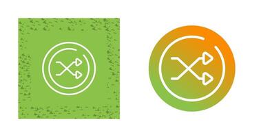 Shuffle Circle Vector Icon