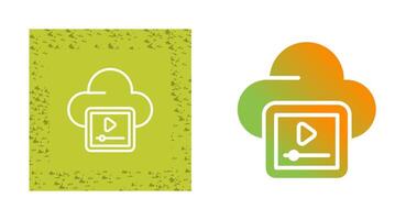 Video Hosting Vector Icon
