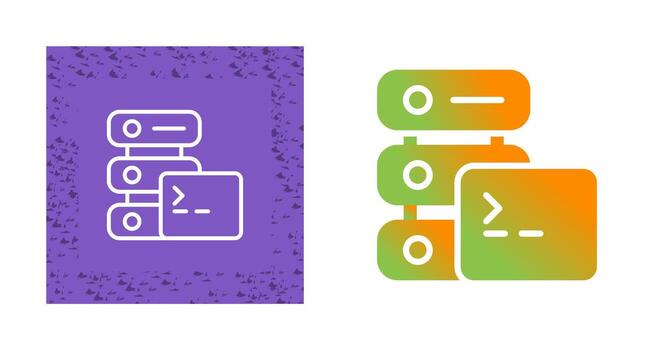 SSH Hosting Vector Icon