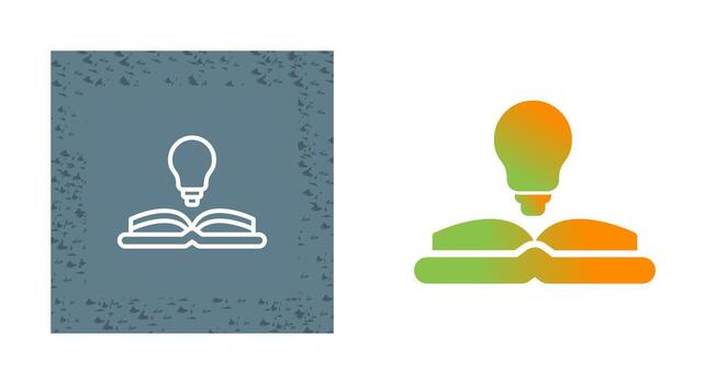 icono de vector de conocimiento