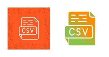 CSV Vector Icon
