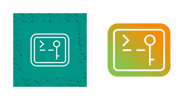SSH Access Vector Icon