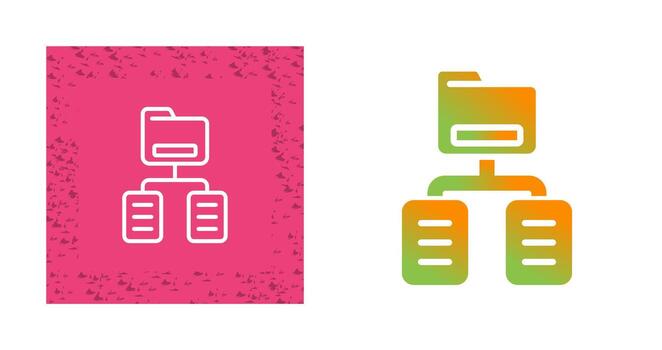 documento clasificación vector icono