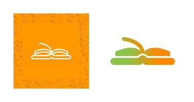 Reading Book Vector Icon