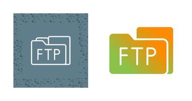 FTP Access Vector Icon