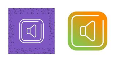 Speaker Square Vector Icon