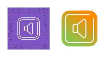 Speaker Square Vector Icon